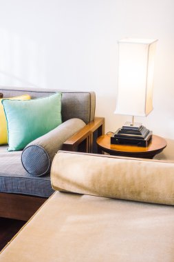 Güzel lüks yastıklar kanepe dekorasyon