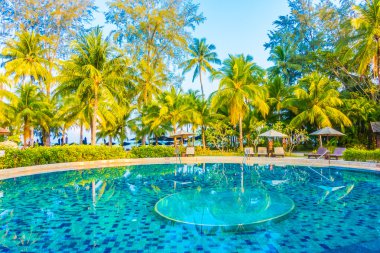 Güzel lüks Açık Yüzme Havuzu