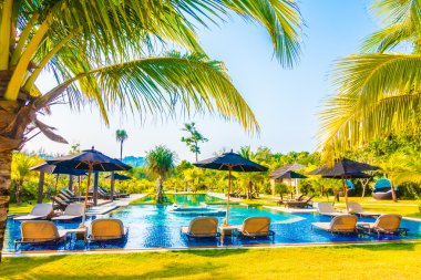 Güzel lüks Açık Yüzme Havuzu