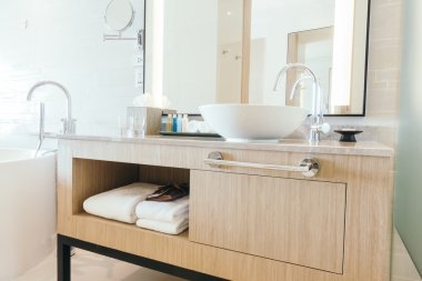 Güzel lüks lavabo dekorasyon