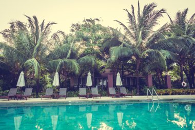 Güzel lüks Açık Yüzme Havuzu