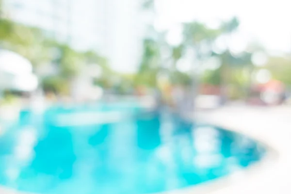 Blur outdoor swimming pool — Stock Photo, Image