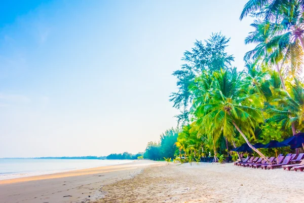 Bella spiaggia tropicale e mare — Foto Stock