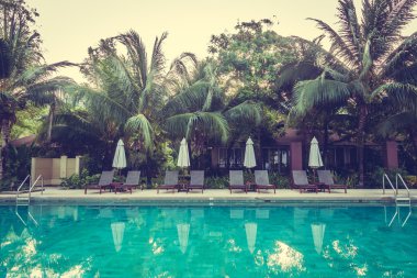 Güzel lüks Açık Yüzme Havuzu