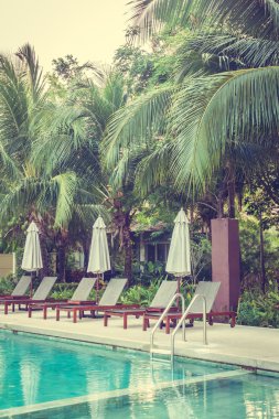 Güzel lüks Açık Yüzme Havuzu