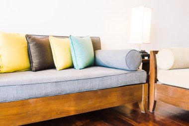 Güzel lüks yastıklar kanepe dekorasyon