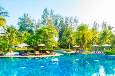 Güzel lüks Açık Yüzme Havuzu