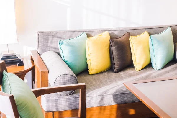 Güzel lüks yastıklar kanepe dekorasyon