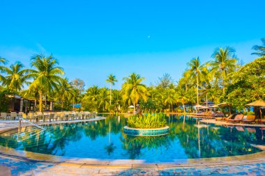 Güzel lüks Açık Yüzme Havuzu