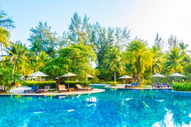 Güzel lüks Açık Yüzme Havuzu