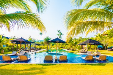 Güzel lüks Açık Yüzme Havuzu