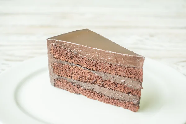 Torta dolce al cioccolato — Foto Stock