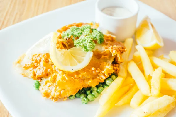 lezzetli balık ve cips