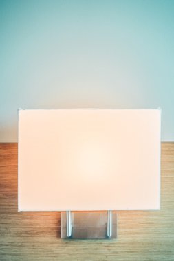 Işık lamba dekorasyon