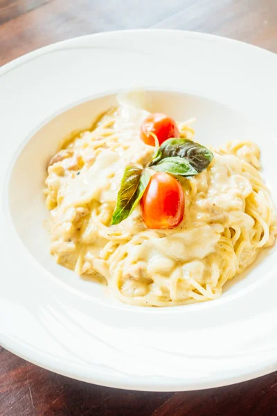 Delicious Spaghetti carbonara — Stock Photo, Image