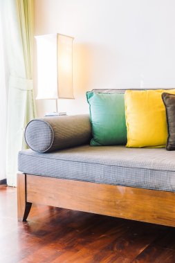 Güzel lüks yastıklar kanepe dekorasyon
