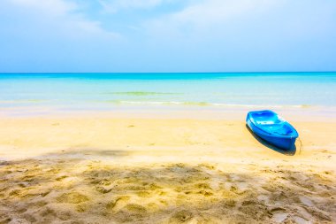 Güzel tropikal okyanus plaj