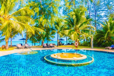 Güzel lüks Açık Yüzme Havuzu