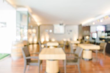 Otel lobisinde ve Restoran bulanıklık iç