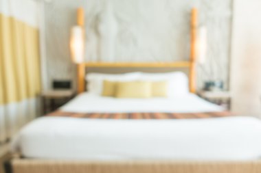 Lüks yatak güzel yastıklar