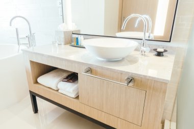 Güzel lüks lavabo dekorasyon