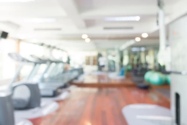 Palestra sfocata e sala fitness interna — Foto Stock