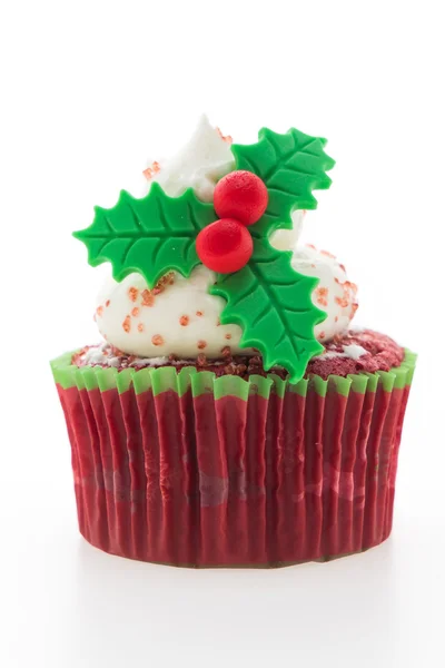 Pastelitos de Navidad sobre fondo blanco — Foto de Stock