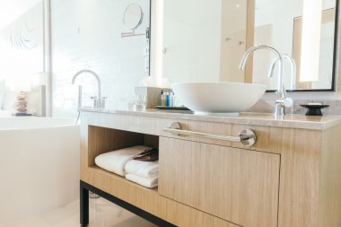 Güzel lüks lavabo dekorasyon