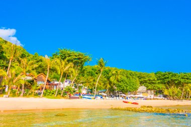 güzel tropikal plaj ve deniz manzara