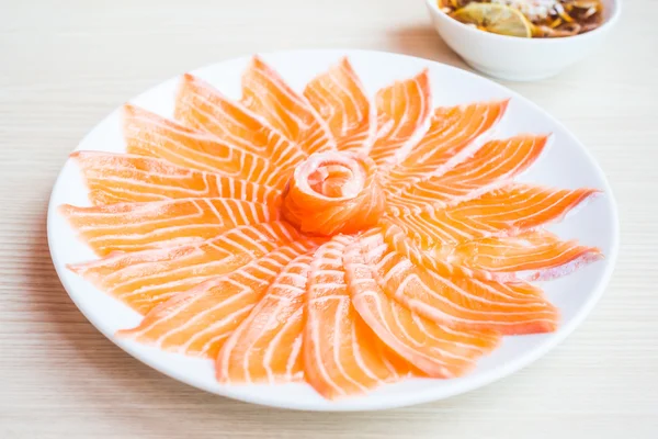 Salmon Sashimi dish — Stock Photo, Image