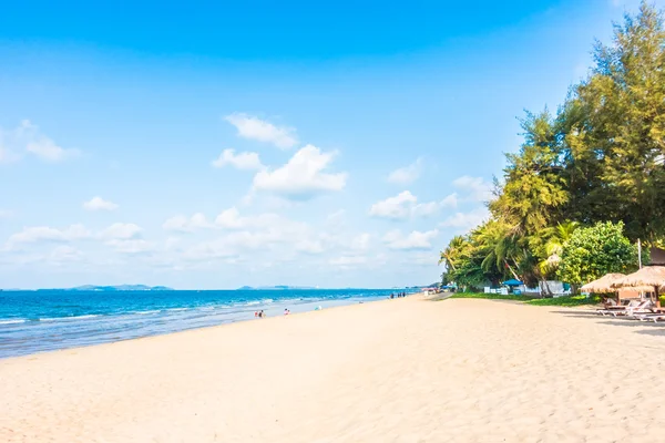 Güzel tropikal plaj ve deniz