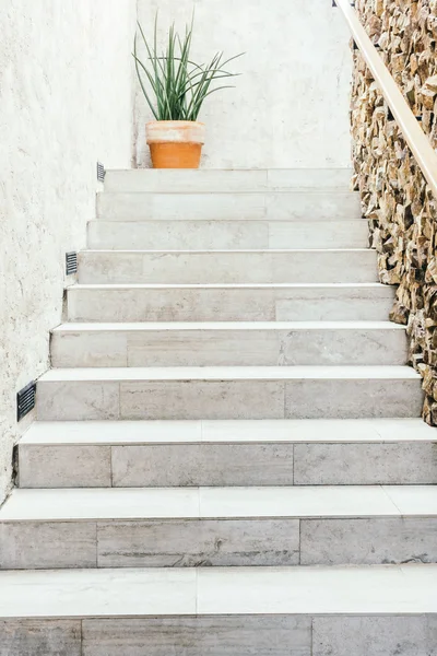 Betonnen trap decoratie — Stockfoto