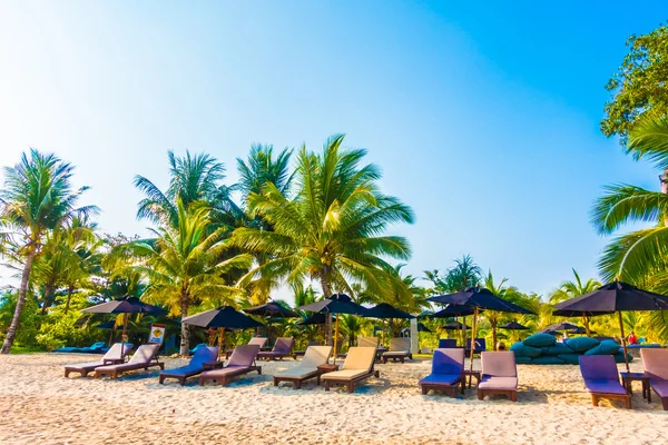 Güzel tropikal plaj ve deniz