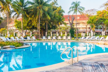 Güzel lüks Açık Yüzme Havuzu