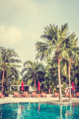 Güzel lüks Açık Yüzme Havuzu