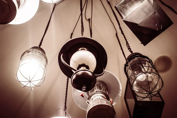 Işık lamba dekorasyon — Stok fotoğraf