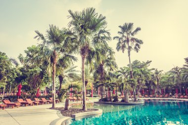 Güzel lüks Açık Yüzme Havuzu