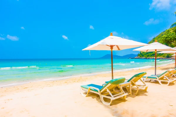 güzel tropikal plaj ve deniz manzara