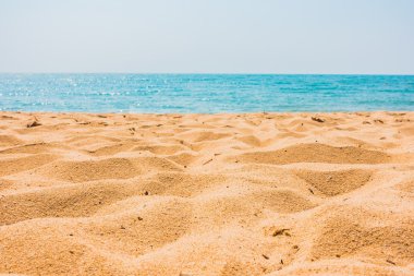 Güzel sahil ve deniz