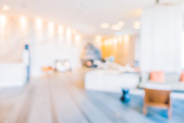 Otel lobisinde bulanıklık