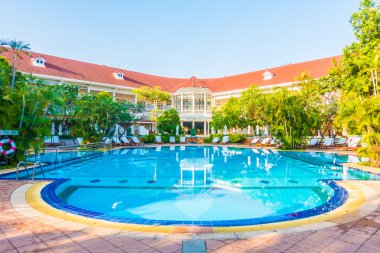 Güzel lüks Açık Yüzme Havuzu