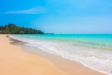 Güzel tropikal plaj ve deniz