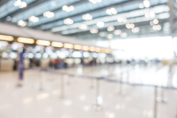 blur airport passenger interior 