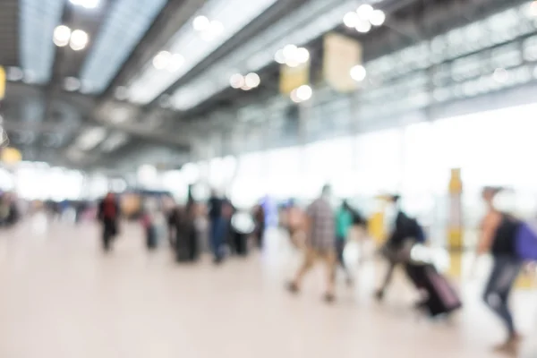 Luchthaven passagier interieur vervagen — Stockfoto