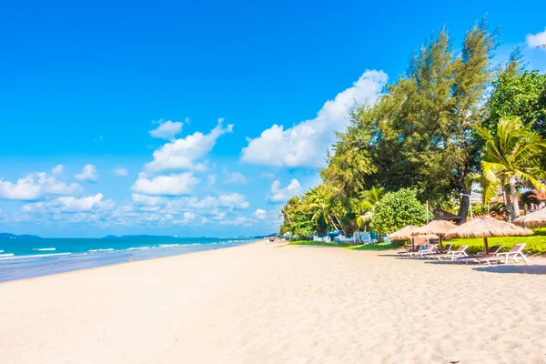 Güzel tropikal plaj ve deniz