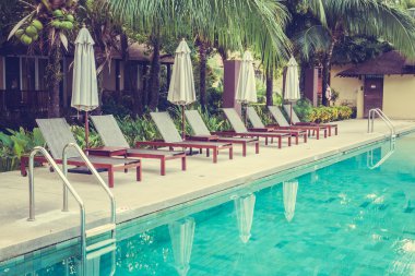 Güzel lüks Açık Yüzme Havuzu