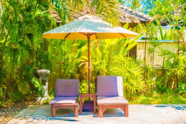 lüks Açık Yüzme Havuzu