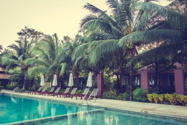 Güzel lüks Açık Yüzme Havuzu