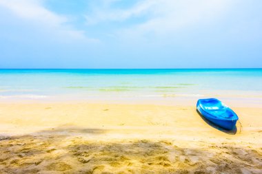 Güzel tropikal okyanus plaj