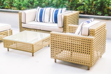 Kanepe yastık ve sandalye